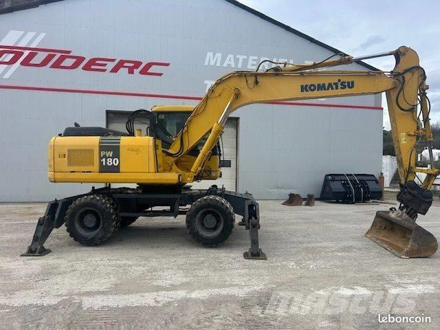 Komatsu PW 180 Εκσκαφείς με τροχούς - λάστιχα