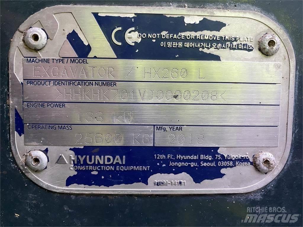 Hyundai HX260 Εκσκαφείς με ερπύστριες