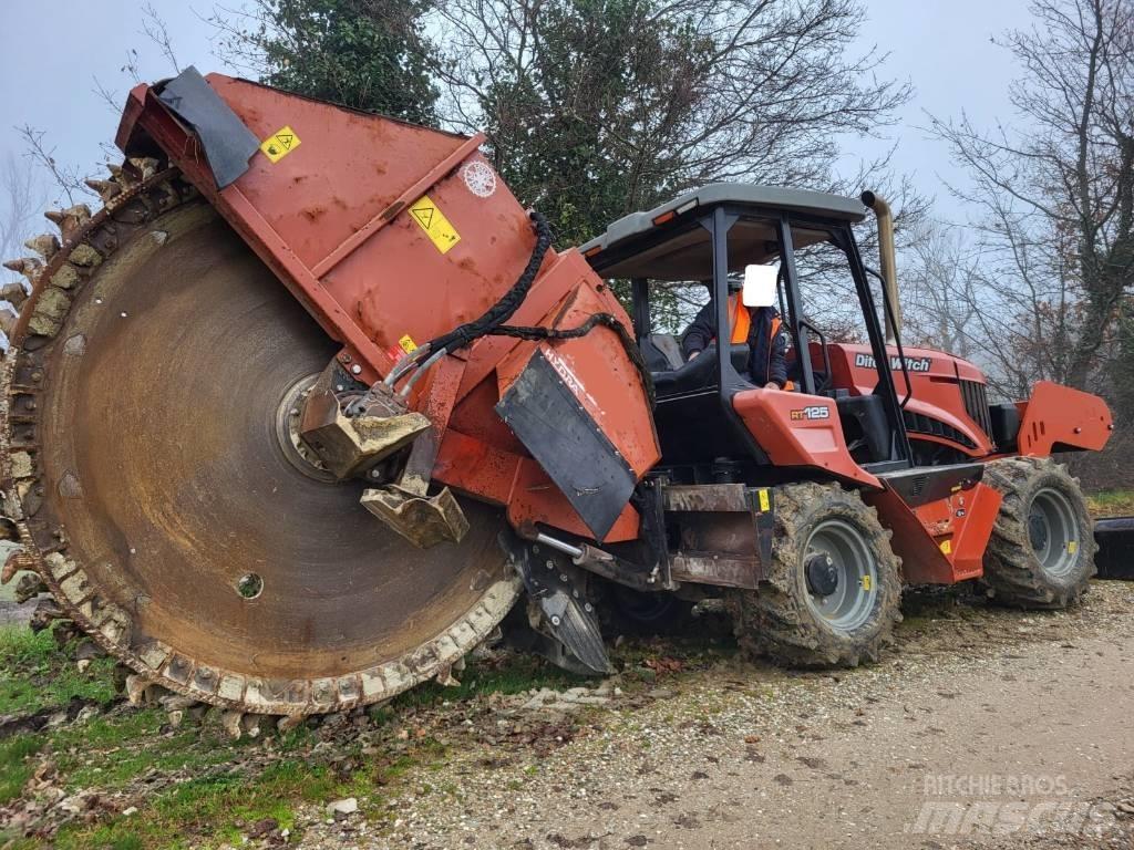 Ditch Witch RT125 Εκσκαφέας χανδάκων