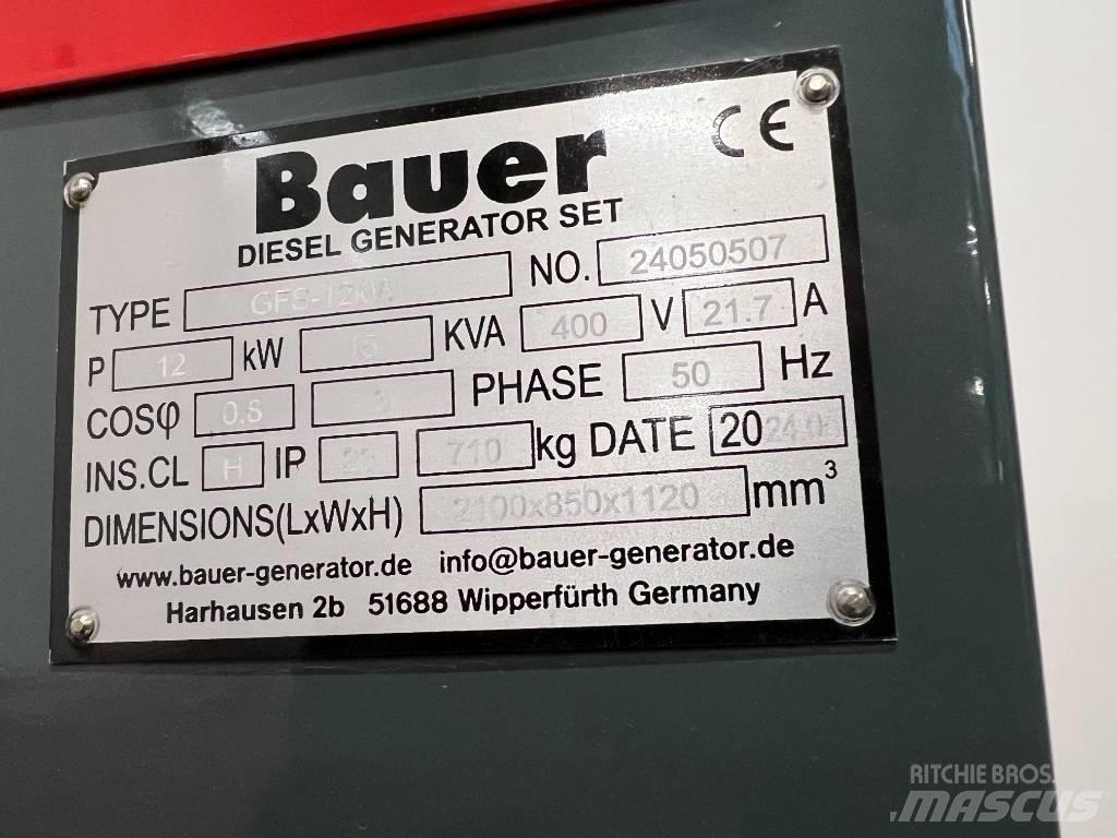 Bauer GFS-12 Γεννήτριες ντίζελ