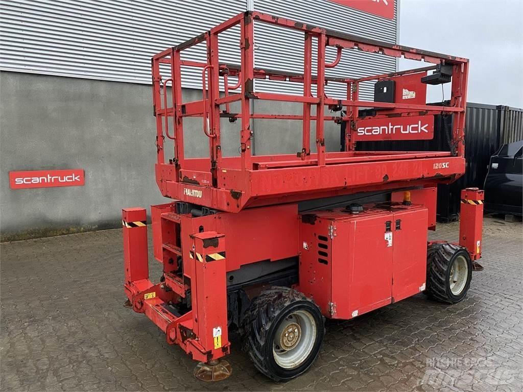 Manitou 120SC Ανυψωτήρες ψαλιδωτής άρθρωσης