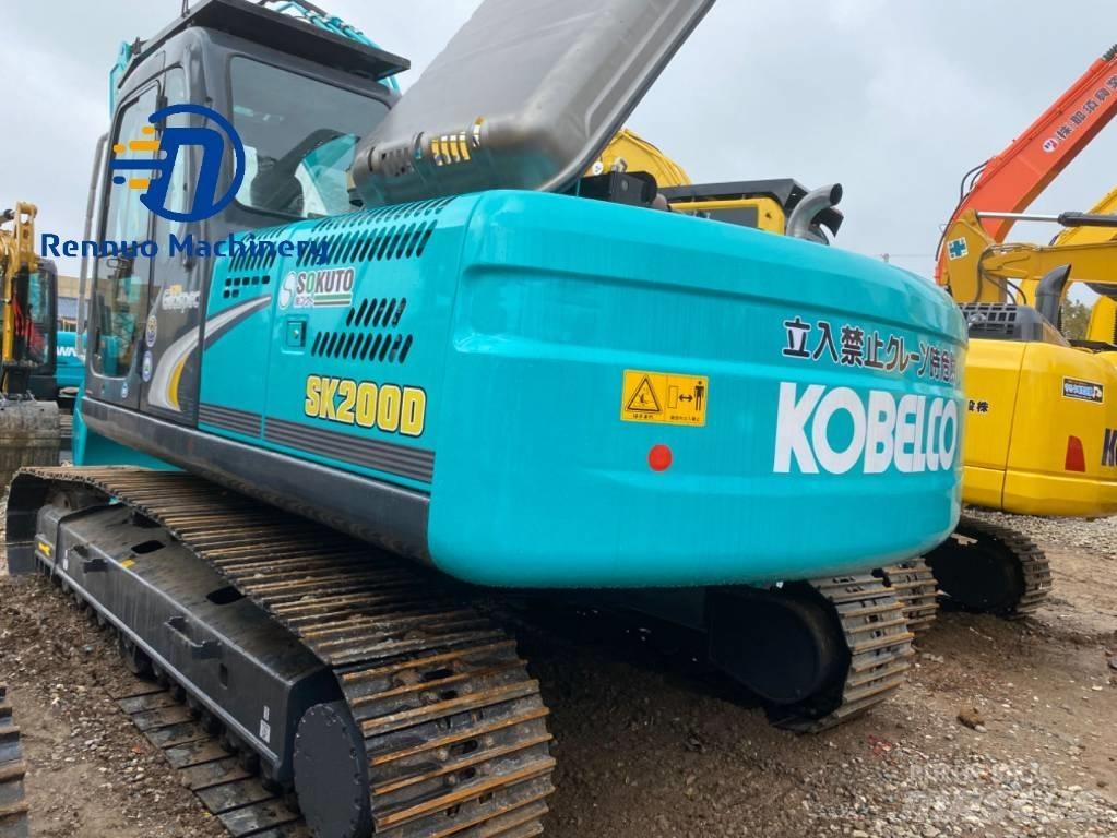 Kobelco SK 200 D Εκσκαφείς με ερπύστριες