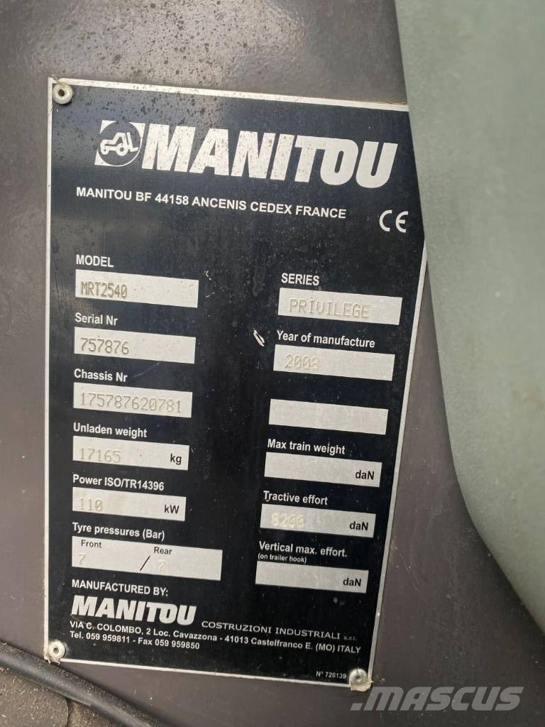Manitou MRT 2540 Τηλεσκοπικοί ανυψωτές