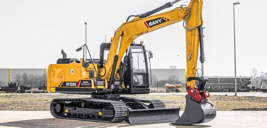 Sany SY135C Εκσκαφείς με ερπύστριες