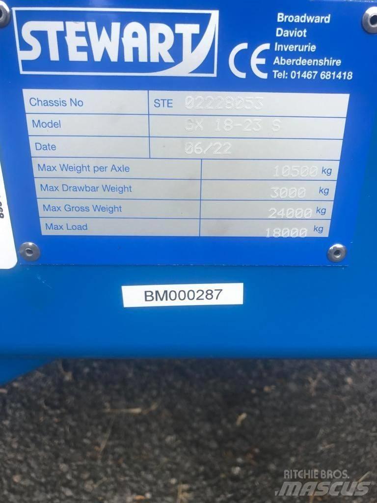 Stewart GX18-23S Ανατρεπόμενες ρυμούλκες