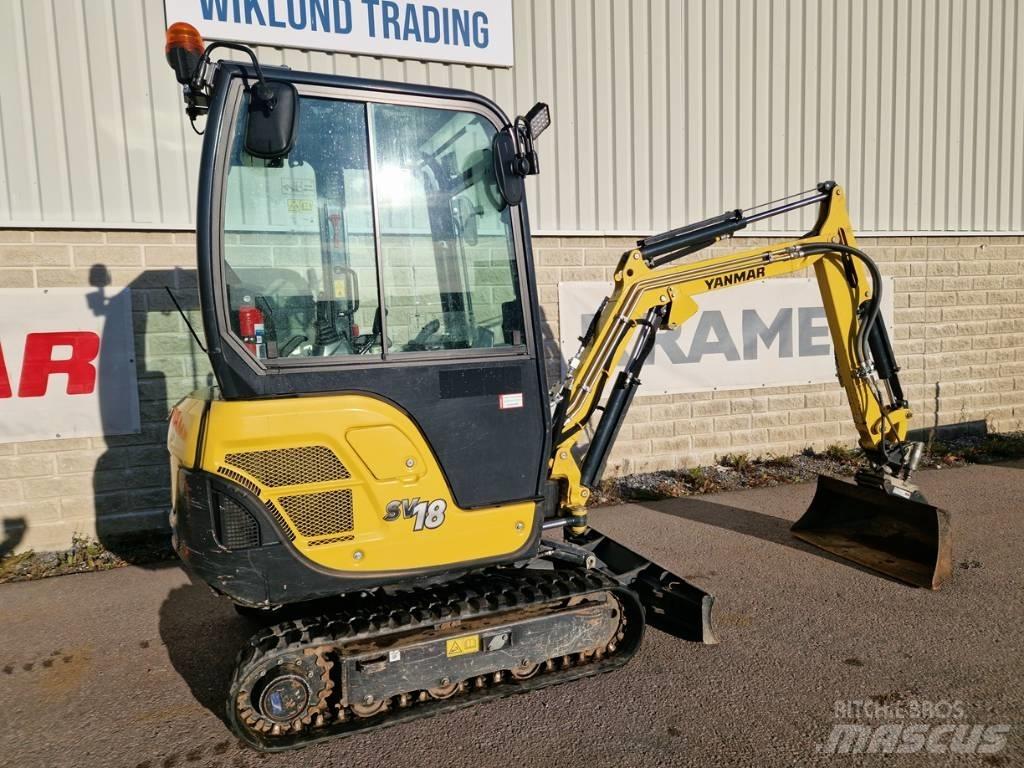 Yanmar SV 18 Εκσκαφάκι (διαβολάκι) < 7t