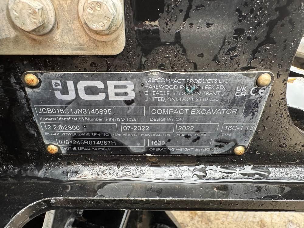 JCB 16C-1 Εκσκαφάκι (διαβολάκι) < 7t