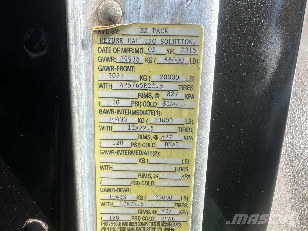 Peterbilt 320 Απορριμματοφόρα