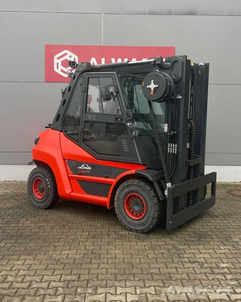 Linde H60T Περονοφόρα ανυψωτικά κλαρκ με φυσικό αέριο LPG