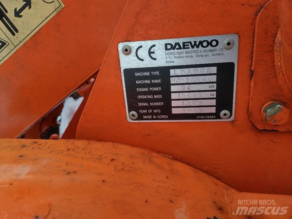 Daewoo 200-V Mega Φορτωτές με λάστιχα (Τροχοφόροι)
