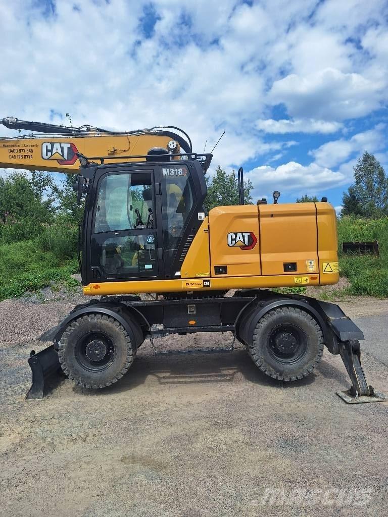 CAT M 318 Εκσκαφείς με τροχούς - λάστιχα