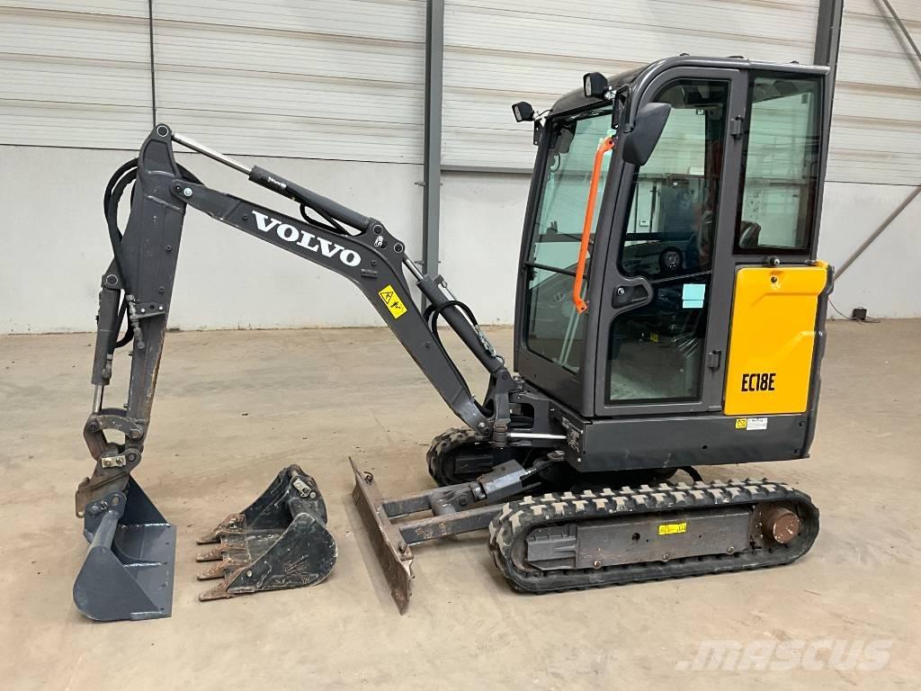 Volvo EC 18 E Εκσκαφάκι (διαβολάκι) < 7t