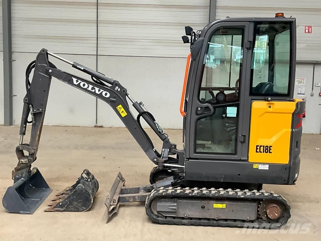 Volvo EC 18 E Εκσκαφάκι (διαβολάκι) < 7t
