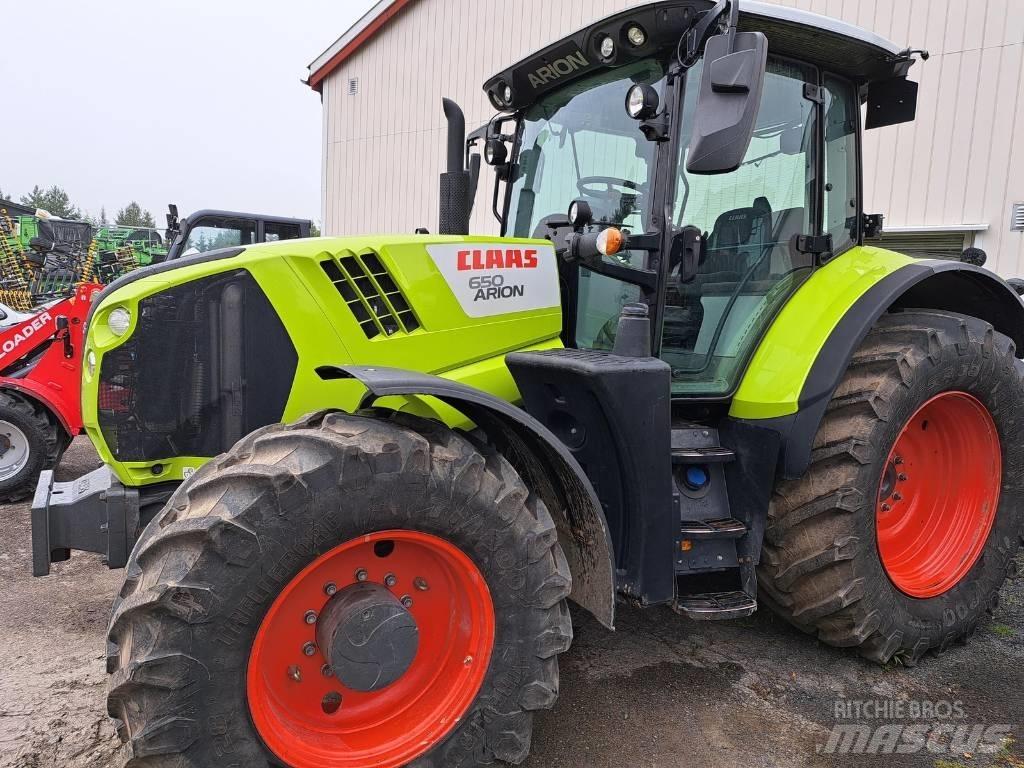CLAAS 650 cis + Τρακτέρ