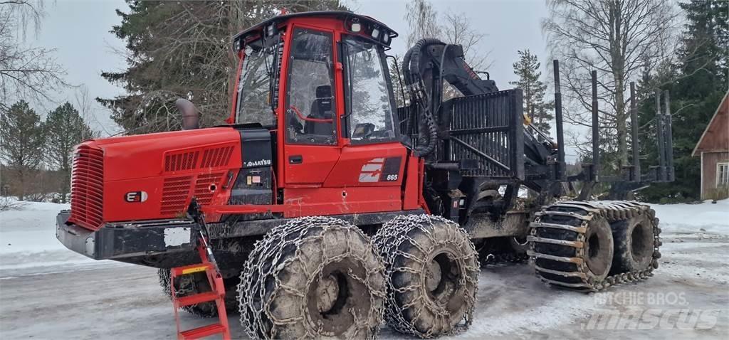 Komatsu 865 Μεταφορείς ξυλείας