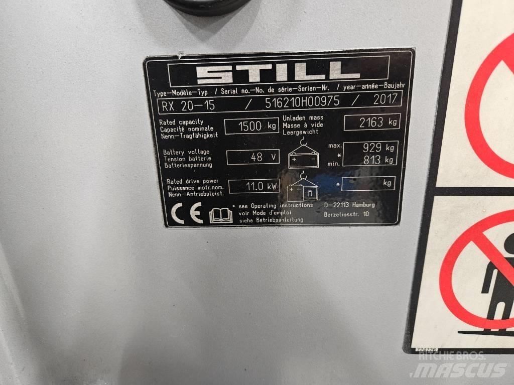 Still RX 20-15 Ηλεκτρικά περονοφόρα ανυψωτικά κλαρκ