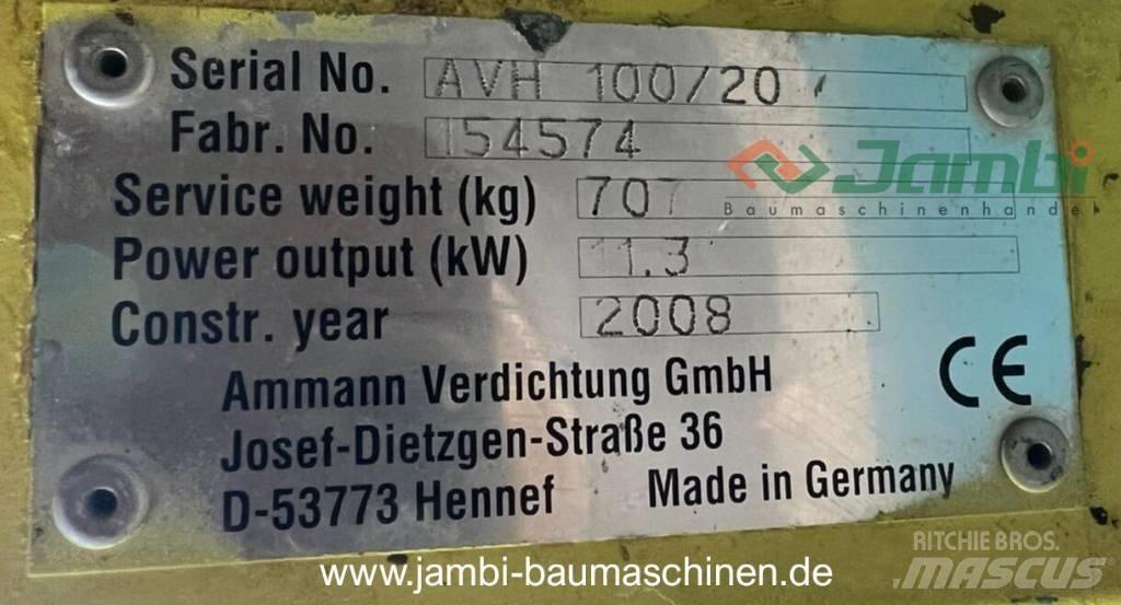 Ammann AVH 100-20 Επίπεδοι κόπανοι