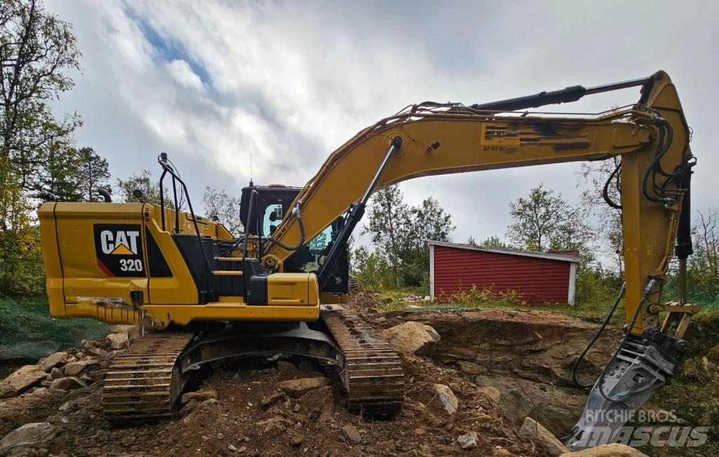 CAT 320 Εκσκαφείς με ερπύστριες