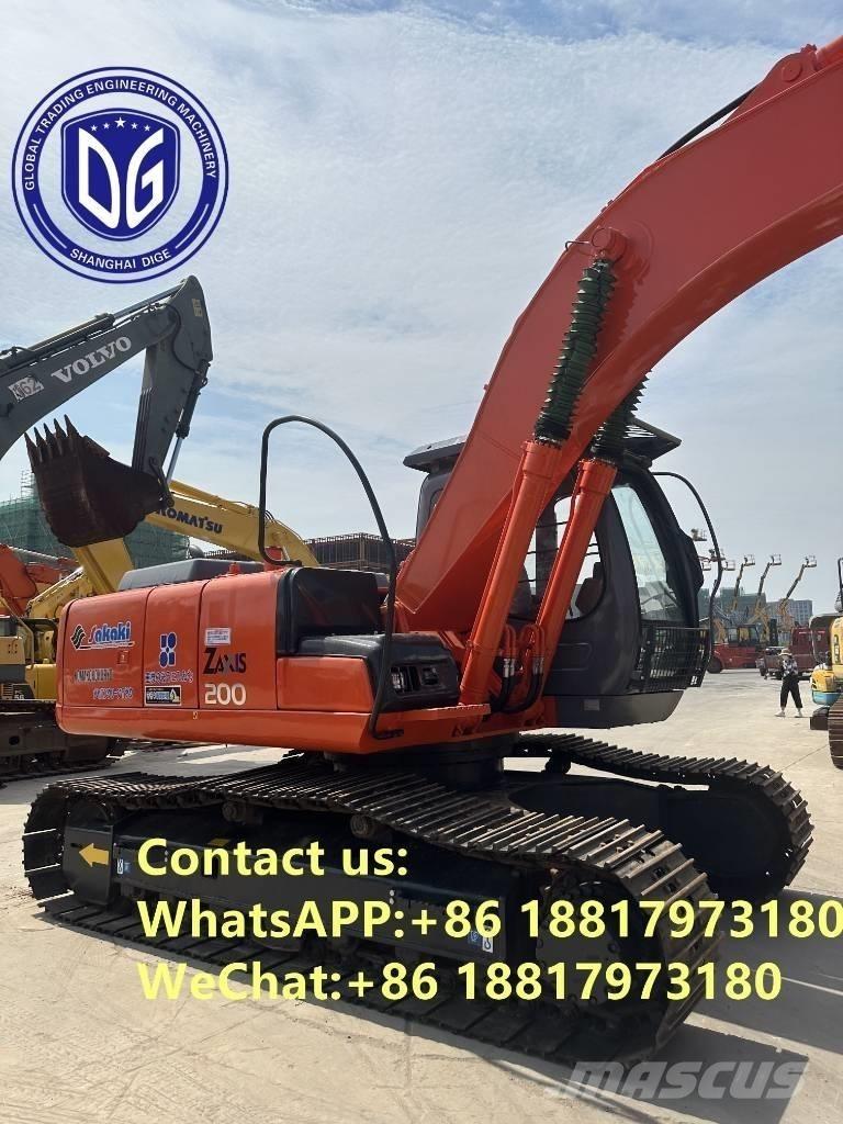 Hitachi ZX 200-6 Εκσκαφείς με ερπύστριες