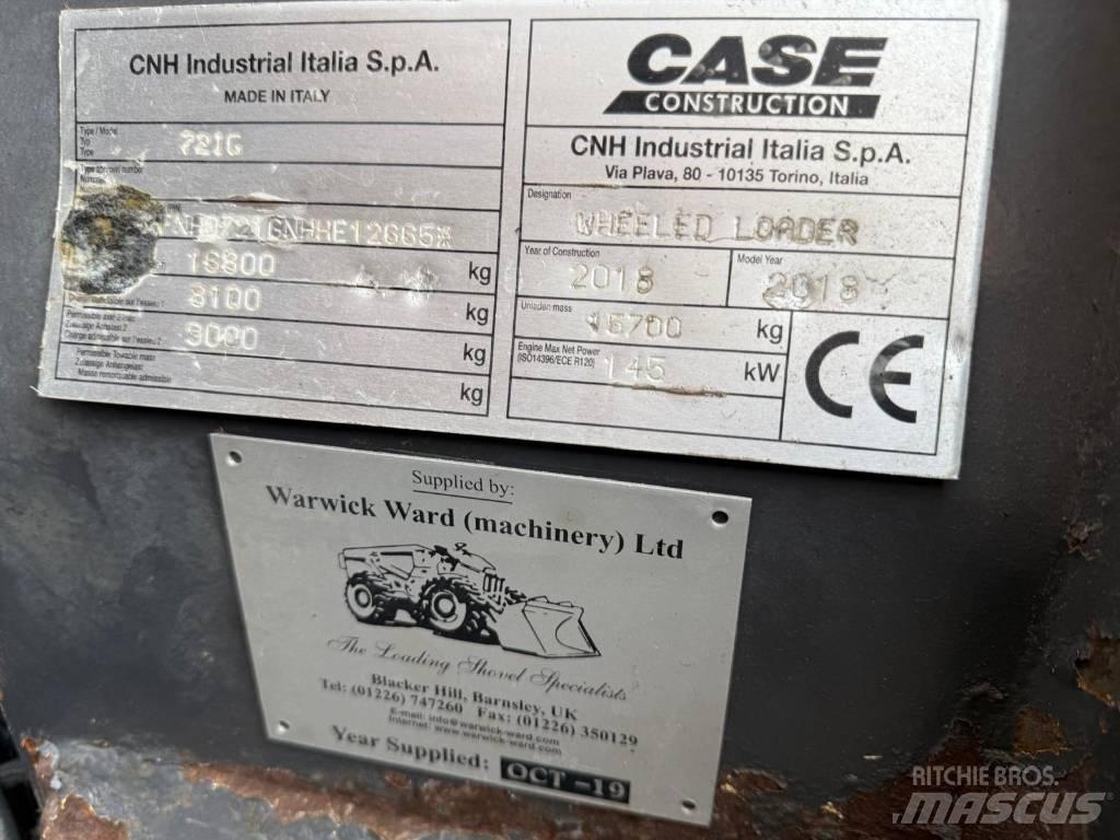 CASE 721 GXR Φορτωτές με λάστιχα (Τροχοφόροι)