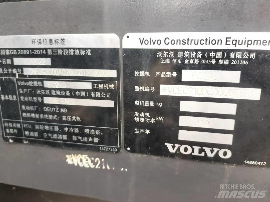 Volvo EC 210 Εκσκαφείς με ερπύστριες