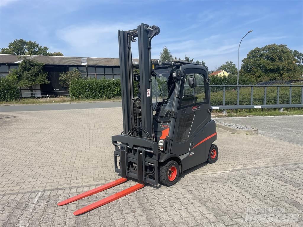 Linde H20T Περονοφόρα ανυψωτικά κλαρκ με φυσικό αέριο LPG