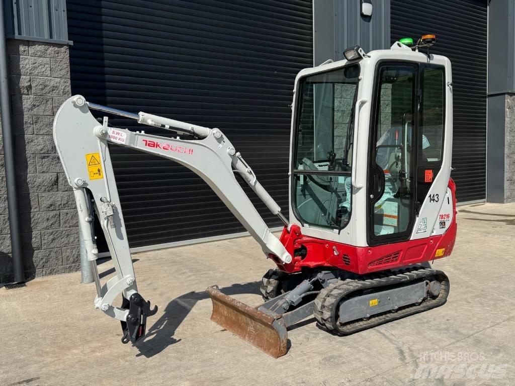 Takeuchi TB 216 Εκσκαφάκι (διαβολάκι) < 7t