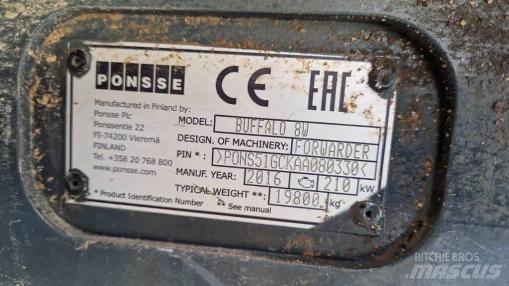 Ponsse Buffalo Αρθρωτοί φορτωτές