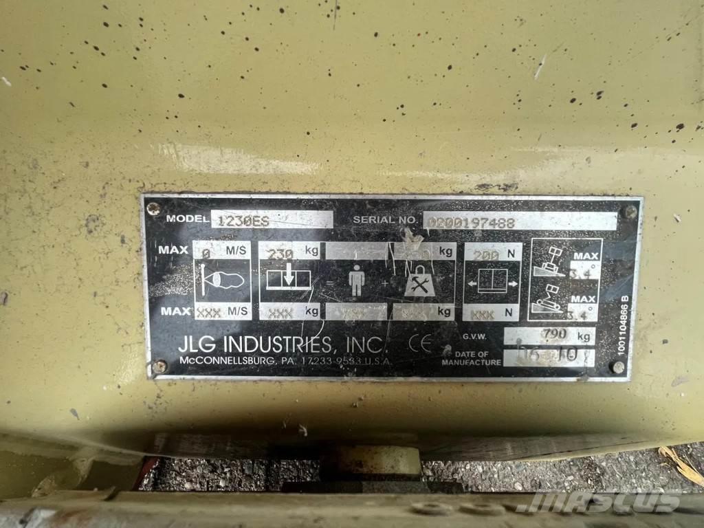 JLG 1230ES Ανυψωτήρες με τηλεσκοπικό βραχίονα