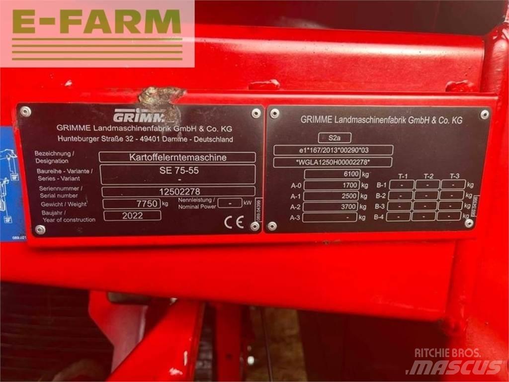 Grimme se 75-55 sb Πατατοεξαγωγέας