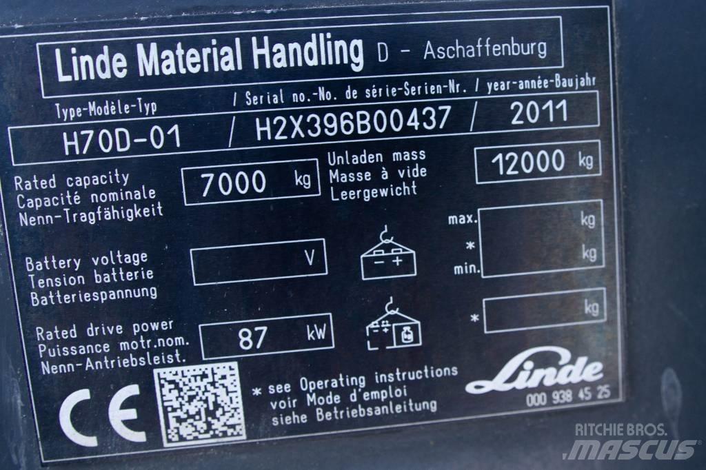 Linde H70D-01 Πετρελαιοκίνητα Κλαρκ