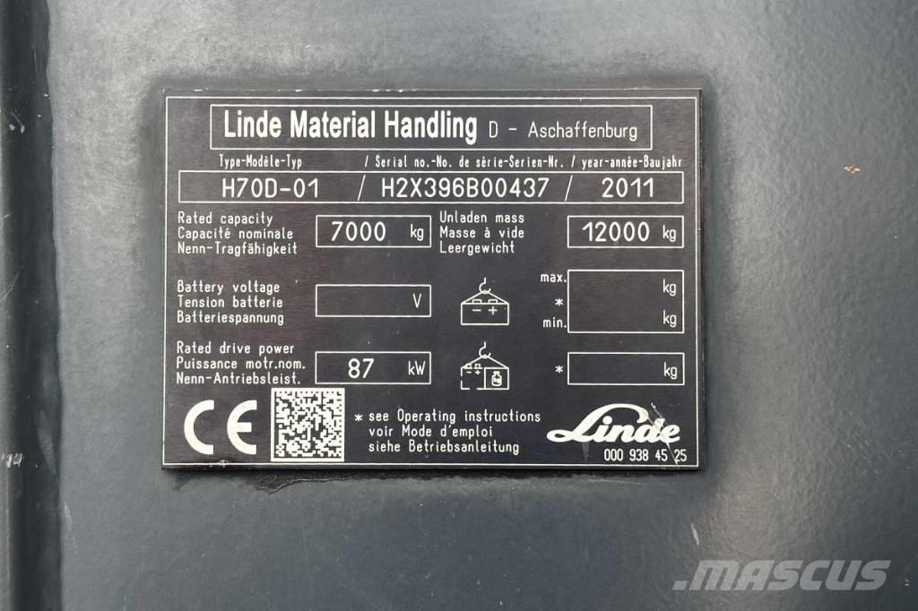Linde H70D-01 Πετρελαιοκίνητα Κλαρκ
