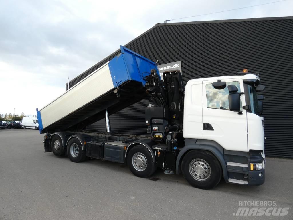 Scania R 580 Φορτηγά Ανατροπή