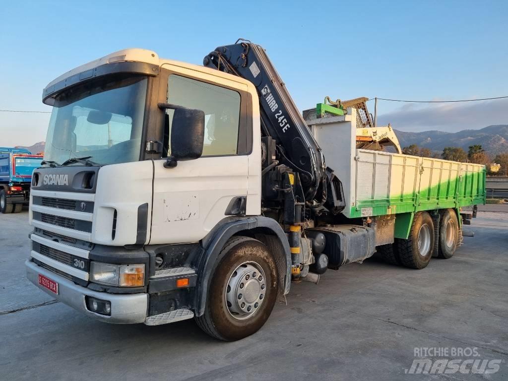Scania P 94 GB Φορτηγά με Γερανό