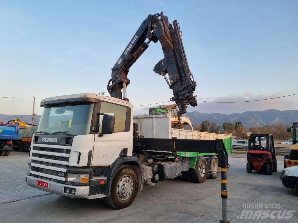 Scania P 94 GB Φορτηγά με Γερανό