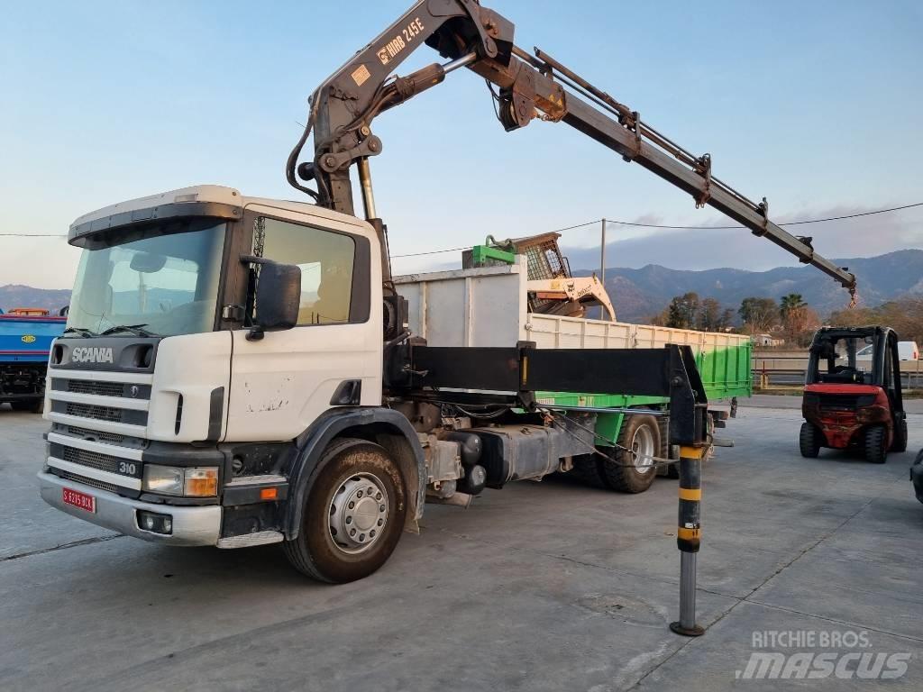 Scania P 94 GB Φορτηγά με Γερανό