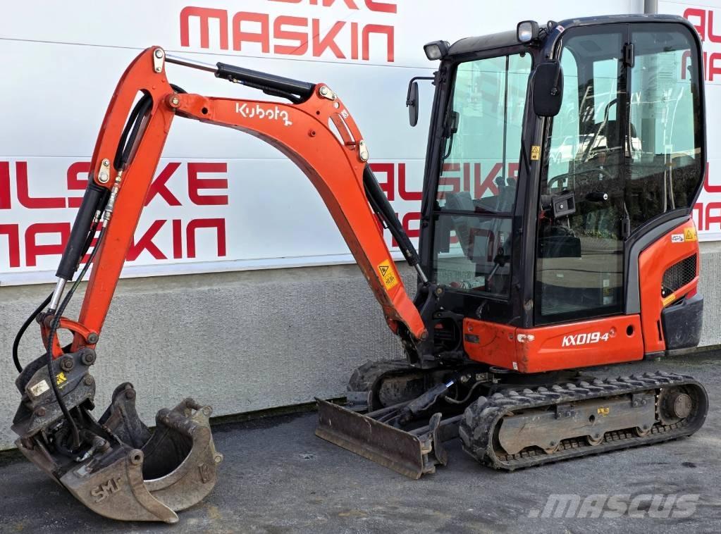 Kubota KX 019-4 Εκσκαφάκι (διαβολάκι) < 7t