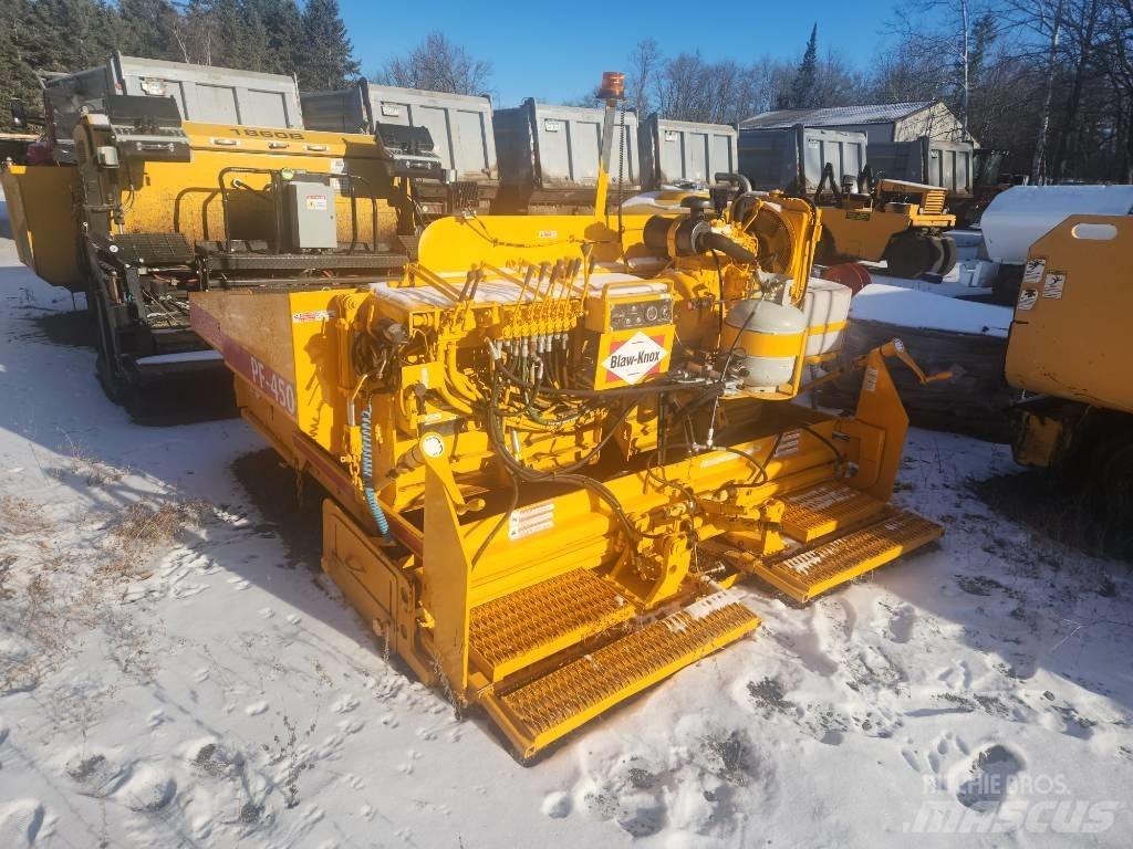 Blaw-Knox M450 Επίστρωση ασφάλτου