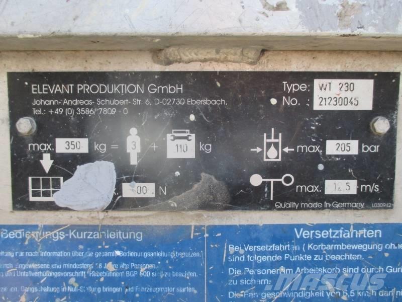 Wumag WT 230 Compact self-propelled boom lifts