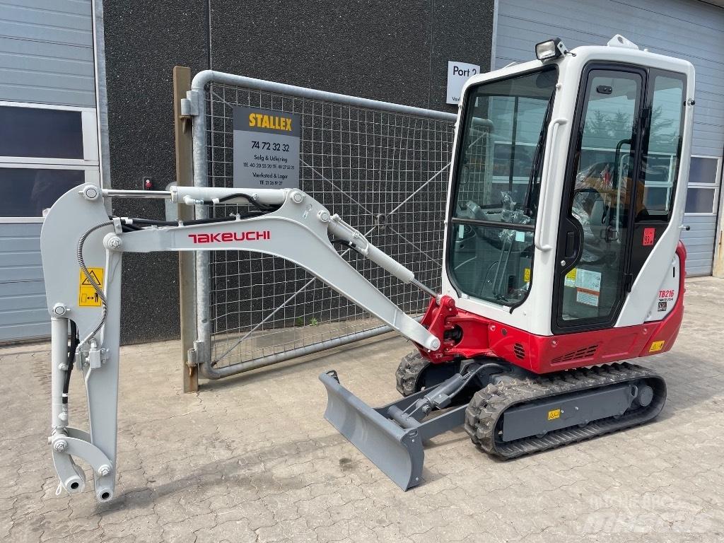 Takeuchi TB216 Εκσκαφάκι (διαβολάκι) < 7t