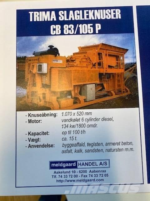 Trima CB 83/105P Σπαστήρες