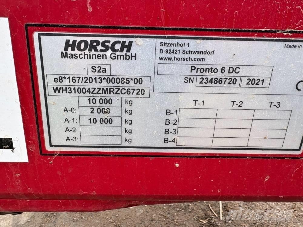 Horsch Pronto 6 DC Συνδυαστικοί σπορείς