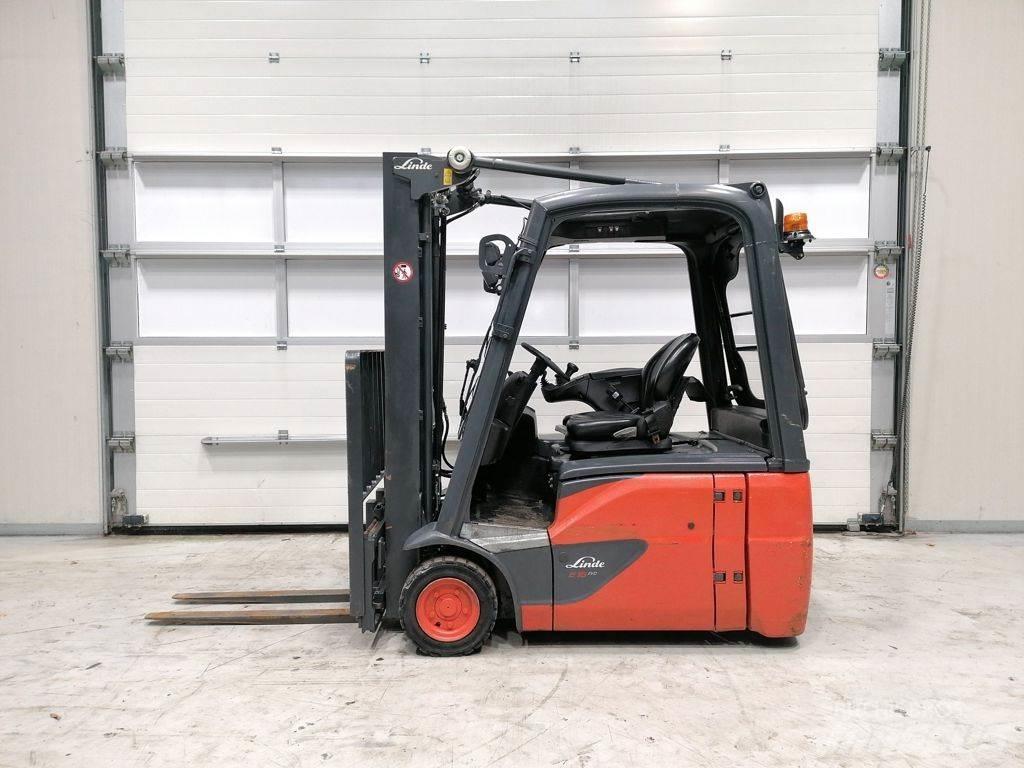 Linde E16-02 Ηλεκτρικά περονοφόρα ανυψωτικά κλαρκ