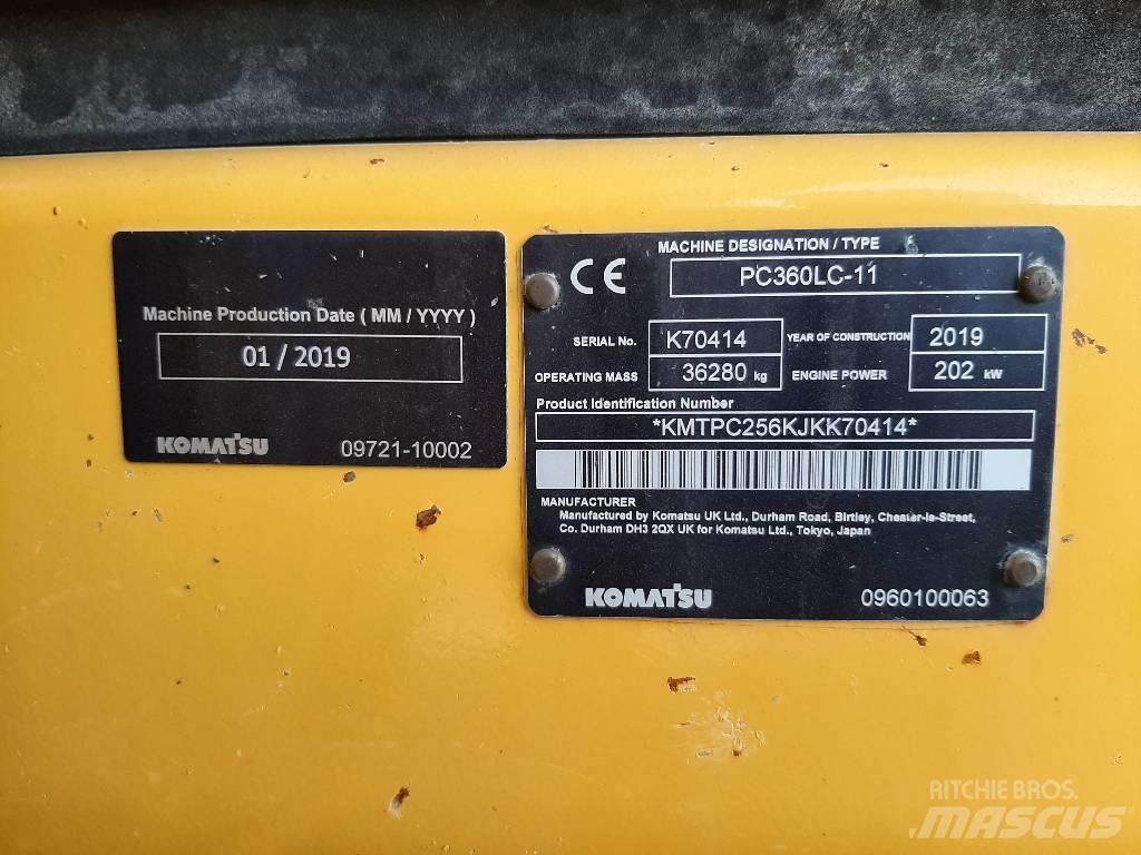 Komatsu PC 360 LC-11 Εκσκαφείς με ερπύστριες