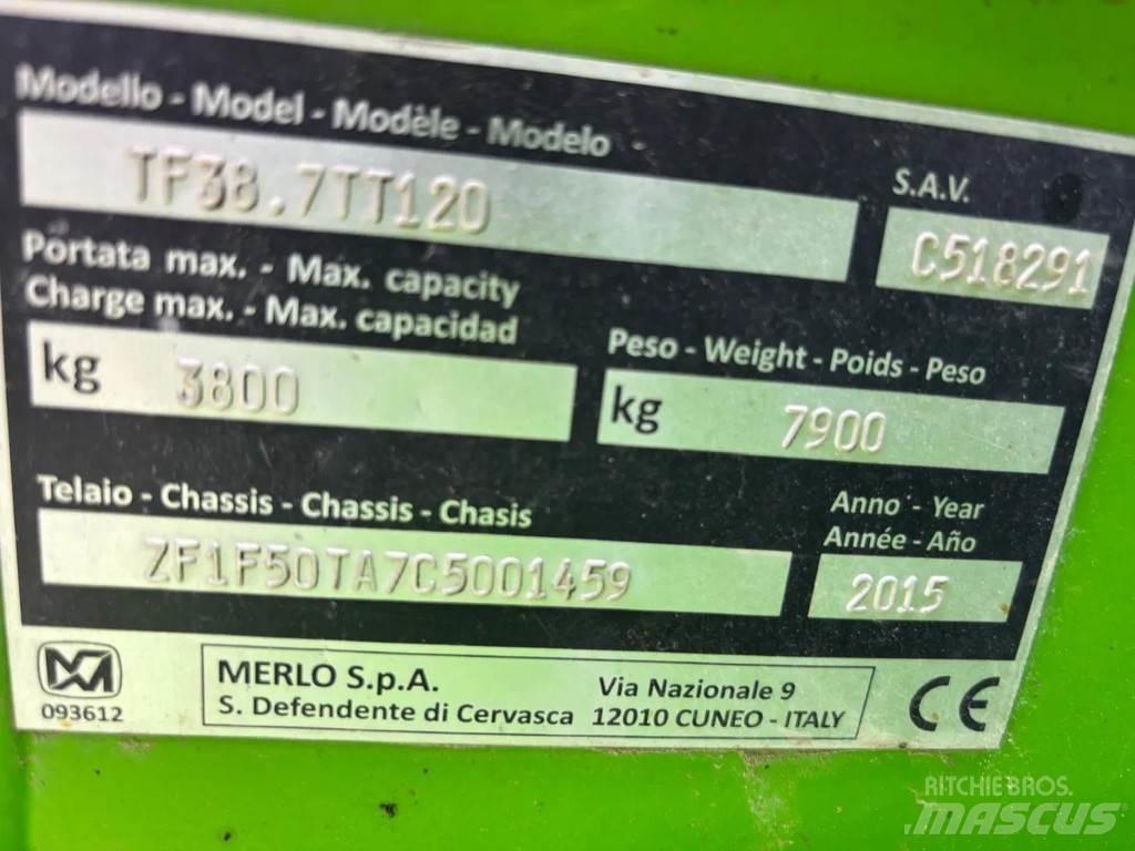 Merlo T38.7 TT120 Συστήματα τηλεχειρισμού για τη γεωργία