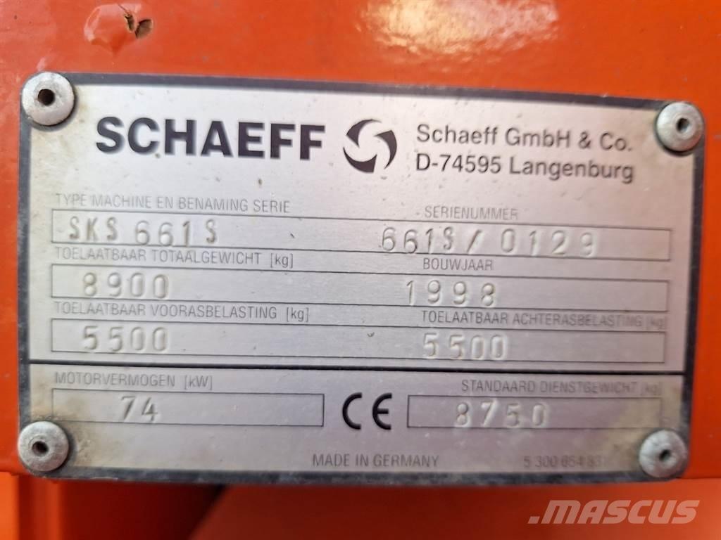 Schaeff SKS 661 Φορτωτές με λάστιχα (Τροχοφόροι)