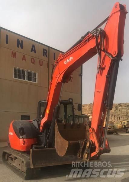 Kubota KX080-4 Μίνι εκσκαφείς 7t - 12t
