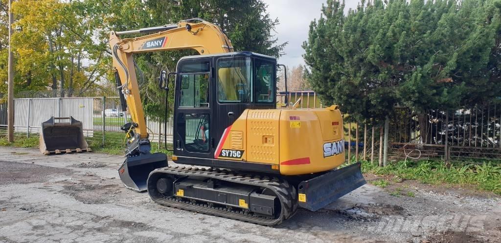 Sany SY 75 C Εκσκαφείς με ερπύστριες