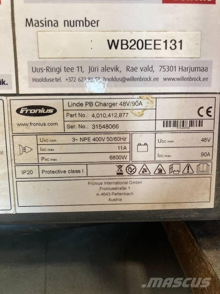 Linde E 16 P Ηλεκτρικά περονοφόρα ανυψωτικά κλαρκ