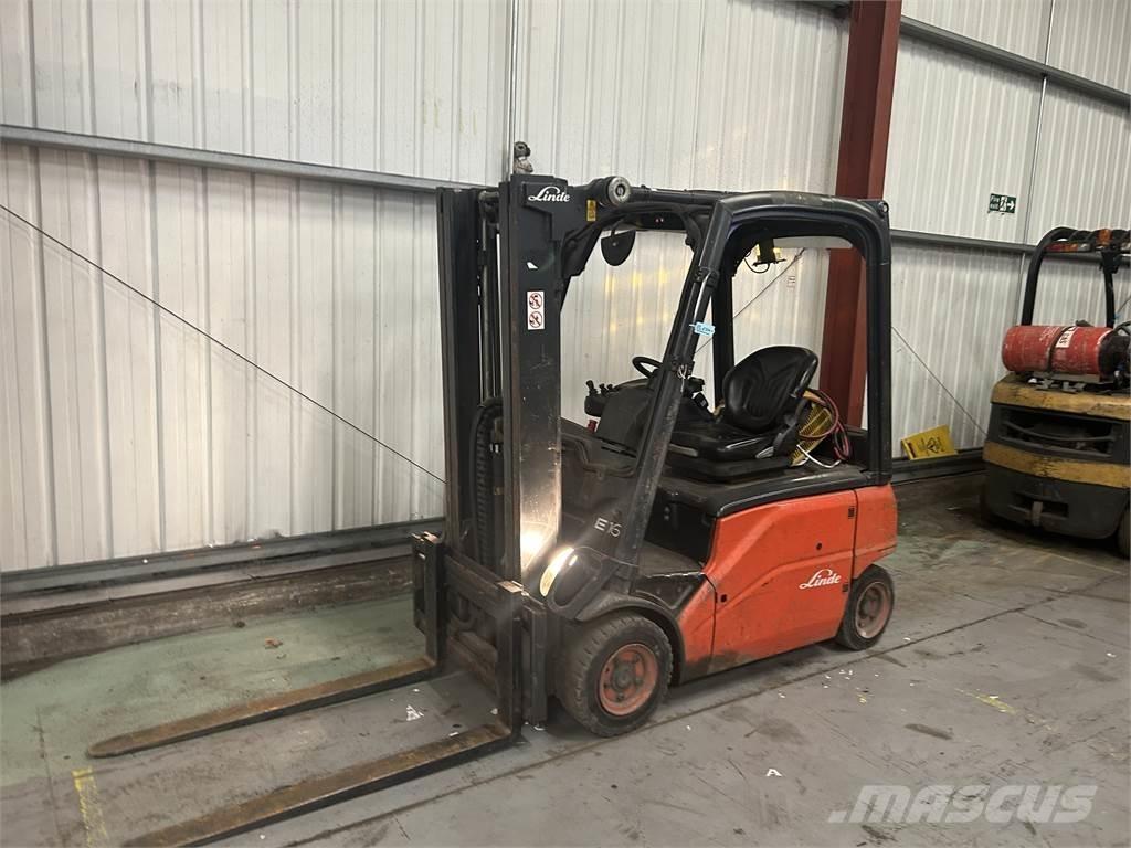 Linde E16P-01 Ηλεκτρικά περονοφόρα ανυψωτικά κλαρκ